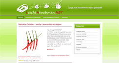 Desktop Screenshot of leichtabnehmen.net